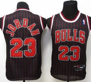Maillot retro Enfant de Jordan Chicago Bulls #23 Noir