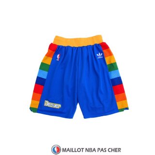 Short Denver Nuggets Retro Bleu
