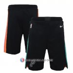 Short San Antonio Spurs Ville 2020-21 Noir