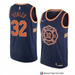 Maillot New York Knicks Noah Vonleh Ville 2018 Bleu