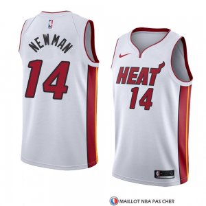 Maillot Miami Heat Malik Newman Association 2018 Blanc