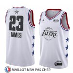 Maillot All Star 2019 Los Angeles Lakers Lebron James Blanc