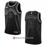Maillot San Antonio Spurs Keldon Johnson NO 3 Classic 2022-23 Noir