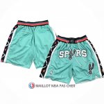 Short San Antonio Spurs Ville Just Don Vert
