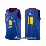 Maillot Denver Nuggets Bol Bol Statement Bleu
