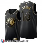 Maillot Golden Edition Minnesota Timberwolves James Johnson 2019-20 Noir