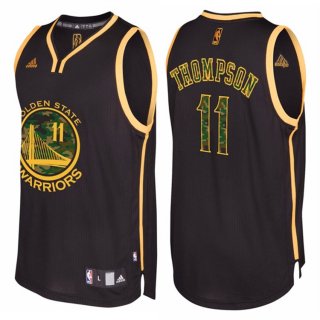 Maillot Camuoflage Mode Warriors Thompson 11 Noir