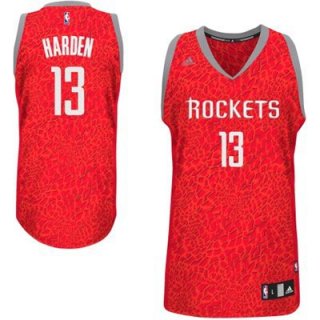 Maillot Crazy Light Leopard Rockets Harden 13 Rouge