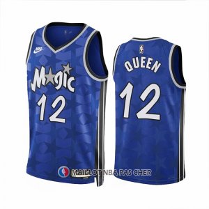 Maillot Orlando Magic Trevelin Queen NO 12 Classic 2023-24 Bleu