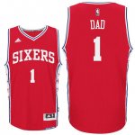 Maillot Fete des Peres 76ers Dad 1 Rouge