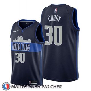 Maillot Dallas Mavericks Seth Curry Statement Bleu