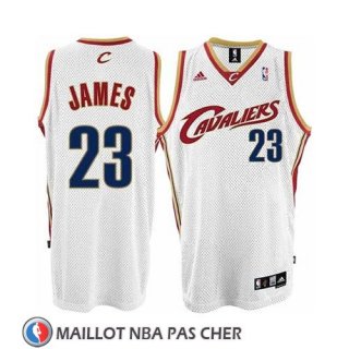 Maillot Cleveland Cavaliers Lebron James 23 Home Blanc