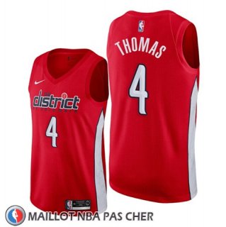 Maillot Washington Wizards Isaiah Thomas Earned Rouge