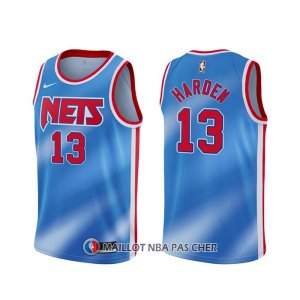 Maillot Brooklyn Nets James Hardenl Classic 2020-21 Bleu
