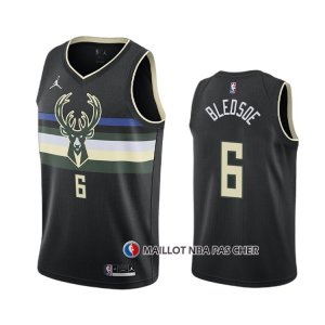 Maillot Milwaukee Bucks Eric Bledsoe Statement 2020-21 Noir