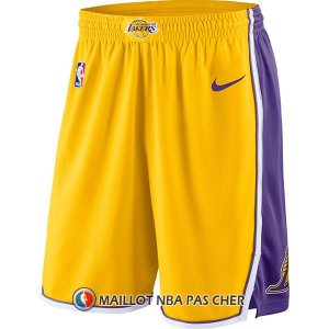 Short Los Angeles Lakers 2017-18 Jaune