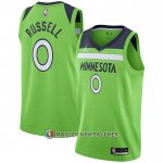 Maillot Minnesota Timberwolves D'angelo Russell NO 0 Statement 2020-21 Vert