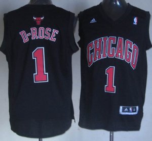Maillot D-Rose Chicago Bulls #1 Noir