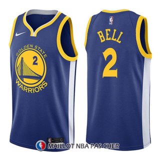 Maillot Golden State Warriors Jordan Bell Icon 2 2017-18 Bleu