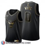 Maillot Golden Edition Chicago Bulls Coby White Noir