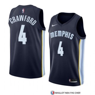 Maillot Memphis Grizzlies Markel Crawford Icon 2018 Bleu
