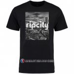Maillot Manche Courte Portland Trail Blazers Ville Noir