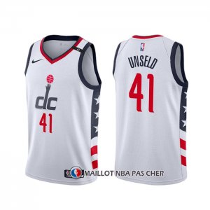 Maillot Washington Wizards Wes Unseld Ville Blanc