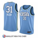 Maillot 2019 Rising Star Jarrett Allen USA Bleu