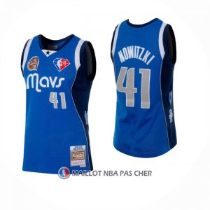 Maillot Dallas Mavericks Kyrie Irving NO 41 Hall Of Fame Mitchell & Ness 1998 Bleu