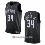 Maillot Orlando Magic Wendell Carter JR. NO 34 Ville 2022-23 Noir