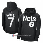 Veste a Capuche Brooklyn Nets Kevin Durant Earned Noir