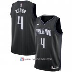 Maillot Orlando Magic Jalen Suggs NO 4 Ville 2022-23 Noir