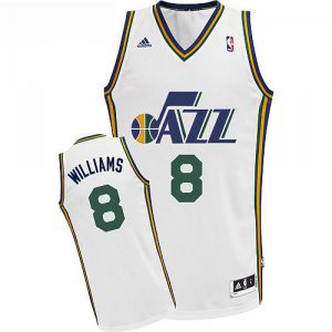 Maillot Utah Jazz Williams #8 Blanc