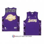 Maillot Los Angeles Lakers x Aape Volet