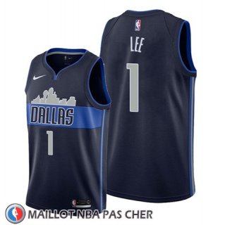 Maillot Dallas Mavericks Courtney Lee Statement Bleu