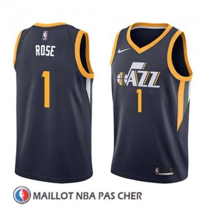 Maillot Utah Jazz Derrick Rose No 1 Icon 2018 Bleu
