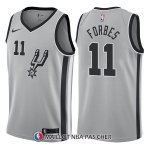 Maillot San Antonio Spurs Bryn Forbes Statement 11 2017-18 Gris