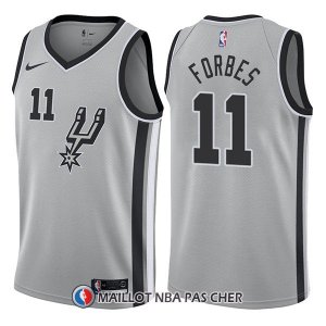 Maillot San Antonio Spurs Bryn Forbes Statement 11 2017-18 Gris