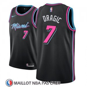 Maillot Miami Heat Goran Dragic Ciudad 2018-19 Noir
