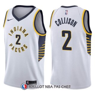Maillot Indiana Pacers Darren Collison Association 2 2017-18 Blanc
