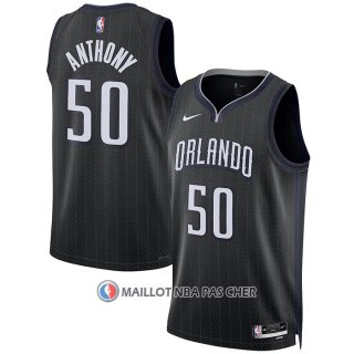 Maillot Orlando Magic Cole Anthony NO 50 Ville 2022-23 Noir