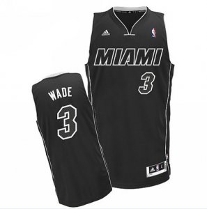 Maillot Back to Noir Wade Miami Heat Revolution 30