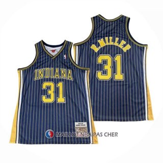 Maillot Indiana Pacers Reggie R.miller NO 31 Mitchell & Ness1994-95 Bleu