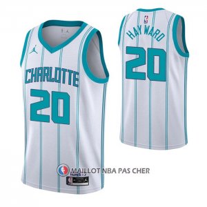 Maillot Charlotte Hornets Gordon Hayward Association 2020-21 Blanc
