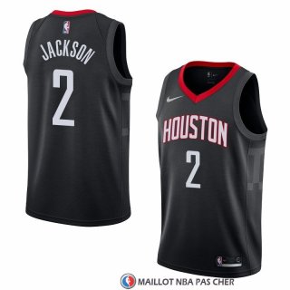 Maillot Houston Rockets Demetrius Jackson Statement 2018 Noir