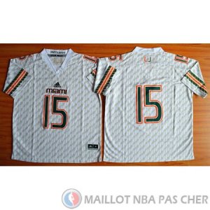 Maillot NCAA Brad Kaaya Blanc