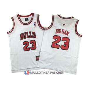 Maillot Enfant Chicago Bulls Michael Jordan NO 23 Blanc
