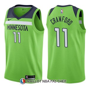 Maillot Minnesota Timberwolves Jamal Crawford Statement 11 2017-18 Vert