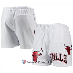 Short Chicago Bulls Pro Standard Mesh Capsule Blanc