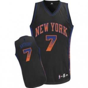 Maillot Environnement Knicks Anthony 7 Noir